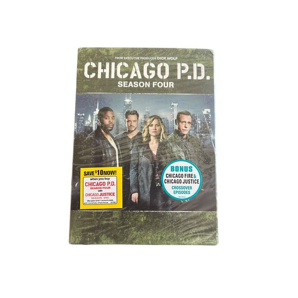 Chicago P.D. Seasons 1-4 DVD Box Set With Bonus Crossover Episodes - Picture 3 of 3